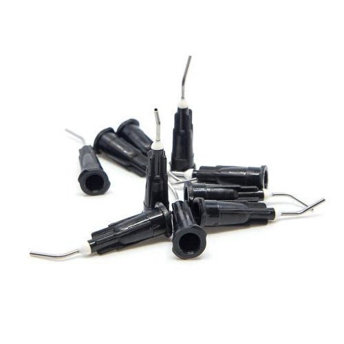 1UP Racing 10203 HD Curved Steel CA Glue Tips (Medium Glue) (10)