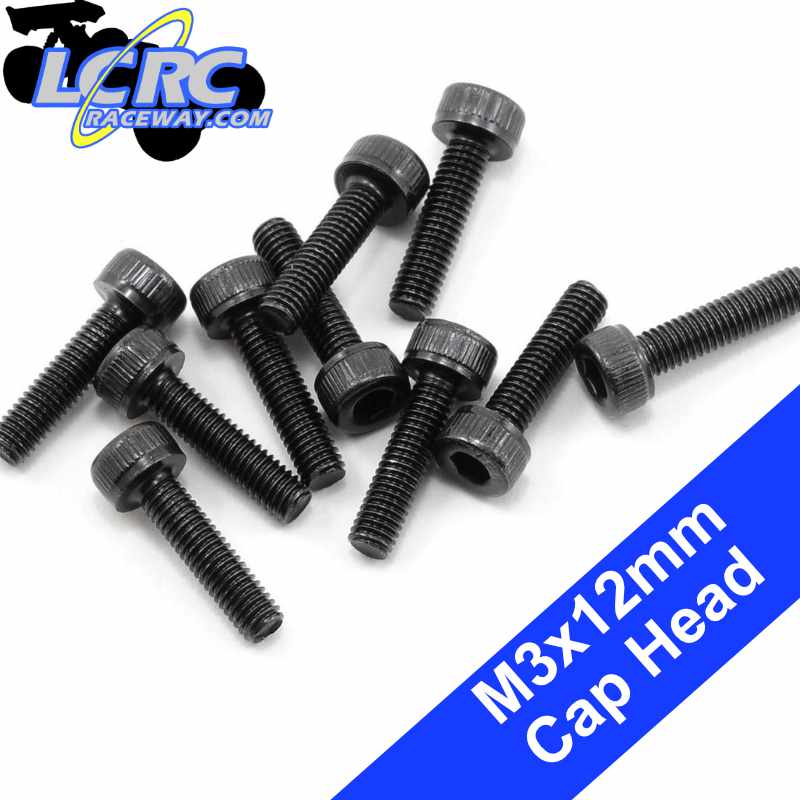 ProTek RC PTK-H-1205 3x12mm Cap Head Screws (10)