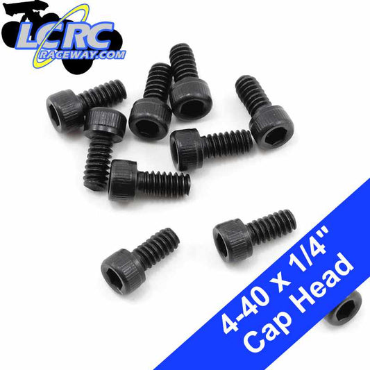ProTek RC PTK-H-6200 4-40 x 1/4" Cap  Screws (10)