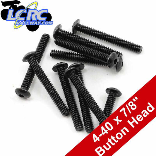 ProTek RC PTK-H-8109 4-40 x 7/8" Button Head Screws (10)