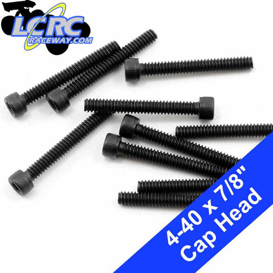 ProTek RC PTK-H-6208 4-40 x 7/8" Cap Head Screws (10)
