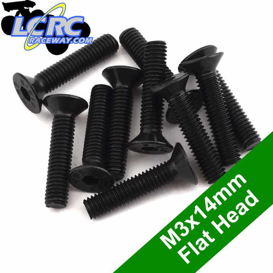 ProTek RC PTK-H-2205 3x14mm Flat Head Screws