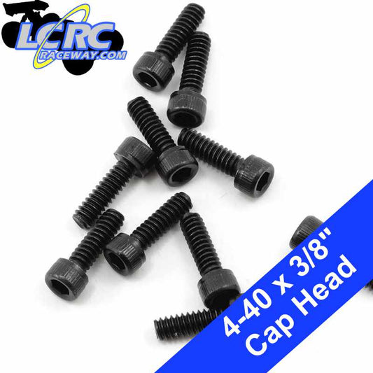 ProTek RC PTK-H-6202 4-40 x 3/8"  Cap Head Screws (10)