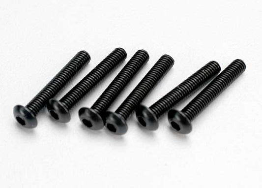 Traxxas 2583 Screws, 3x18mm button-head machine (hex drive) (6) 0.02