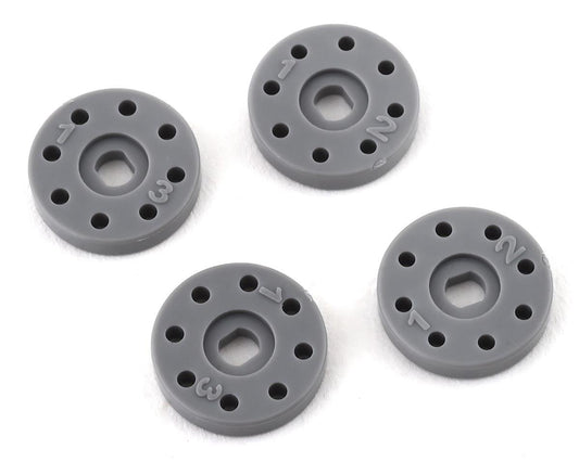 Tekno TKR6705B Shock Piston Set (8x1.2, 8x1.3, flat/flat, 13mm, 4pcs)