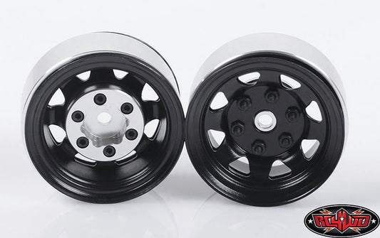 RC4WD Z-Q0008 Stamped Steel Single 1.55" Black Beadlock Wheel