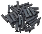 ProTek RC PTK-5453 1.5, 5, 6 & 8mm Shrink Tubing Assortment Pack (Black) (20) (1" Length)