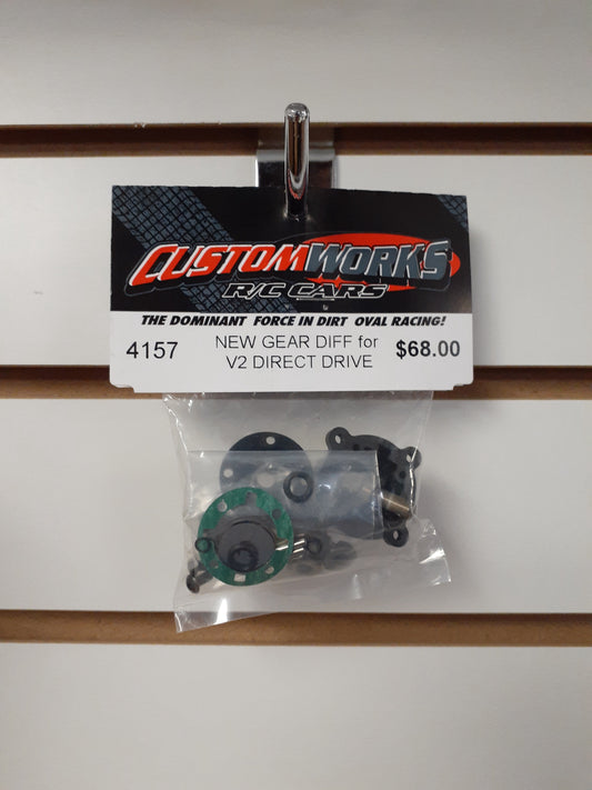 Custom Works 4157 Gear Diff for V2 Direct Drive