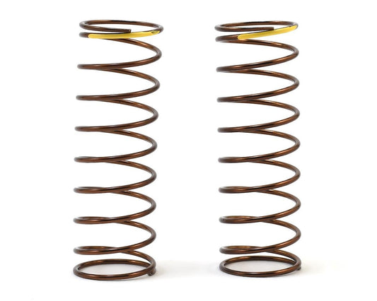Tekno TKR7245 Shock Spring Set (rear, 1.3x9.875, 2.82lb/in, 63mm, yellow)