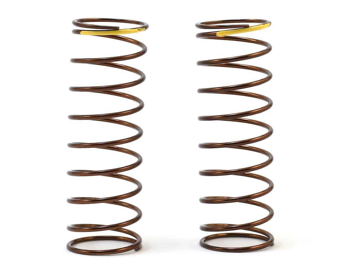 Tekno TKR7245 Shock Spring Set (rear, 1.3x9.875, 2.82lb/in, 63mm, yell ...