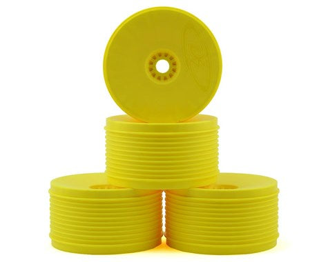 DE Racing DER-PT4-8Y "SpeedLine PLUS" 1/8 Truggy Wheel (4) (Yellow)..