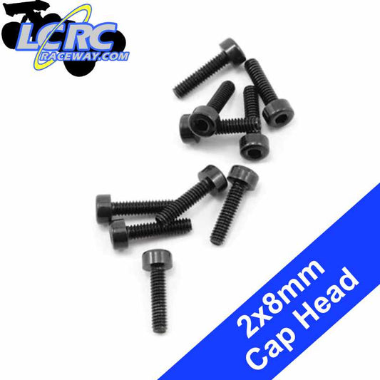ProTek RC PTK-H-1004 2x8mm  Cap Head Cap Screws (10)