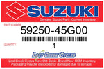 Suzuki 59250-45g00 PIPE, FRONT BRAKE