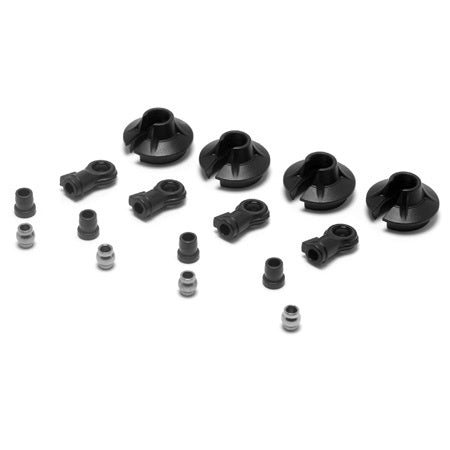 Losi LOSA5435 15mm Shock Ends, Cups & Bushings (8IGHT 2.0)