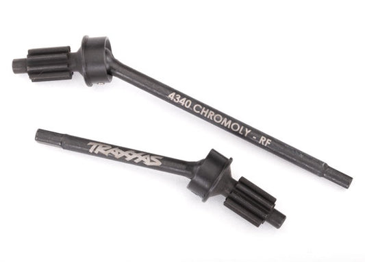 Traxxas 8062 Axle shaft, front, heavy duty (left & right)/ portal drive input gear (machined) (2) (assembled)