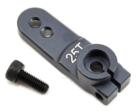 Tekno TKR5253B Aluminum Servo Horn (25t spline, M3 clamp, double hole arm)