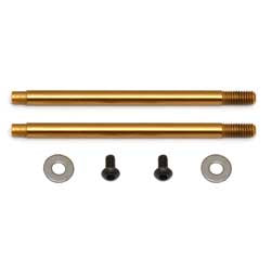 Team Associated 91619 3x27.5 mm Shock Shafts (V2), TiN