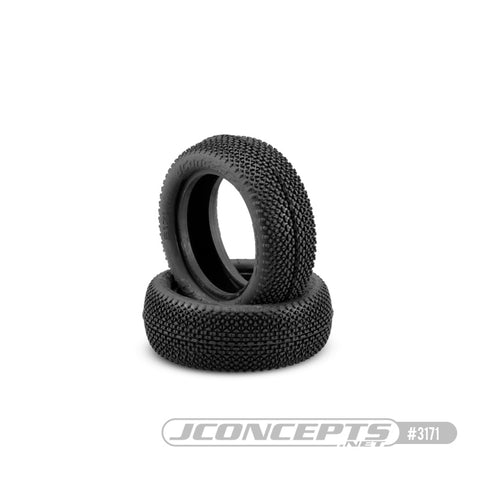JConcepts 3171-02 ReHab 2.2" 2WD Front Buggy Tires (2) (Green)