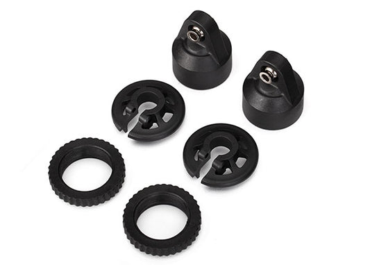 Traxxas 7764 Shock caps, GTX shocks/ spring perch/ adjusters/ 2.5x14mm CS (2) (for 2 shocks) 0.106