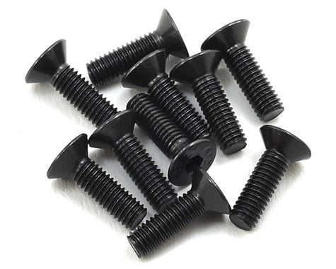 ProTek RC PTK-H-2203 3x10mm "High Strength" Flat Head Screws (10)