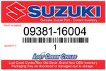 Suzuki 09381-16004 CIRCLIP