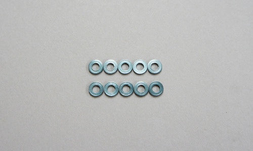Mugen Seiki A2803a 3x6x1mm Aluminum Shims (10) MTC-1