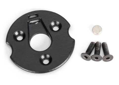 Traxxas 6538 Telemetry trigger magnet holders, spur gear/ magnet, 5x2mm (1)/ 3x8mm CCS (3)/ 3x10mm CCS (3) 0.025