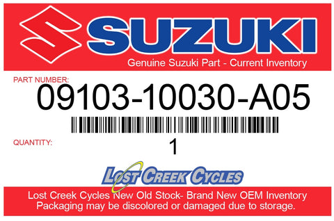 Suzuki 09103-10030-A05 Bolt, LTR450 Upper Shock Bolt