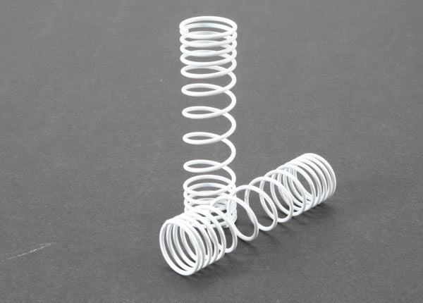 Traxxas 5858 Springs, rear (white) (progressive rate) (2) 0.045