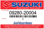 Suzuki 09280-20004 O RING