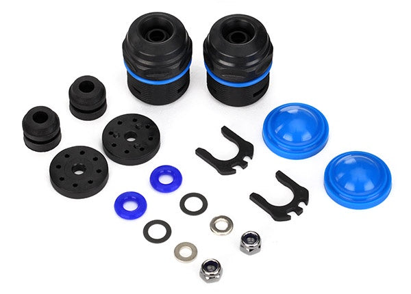 Traxxas 7762X Rebuild kit, GTX shocks (lower cartridge, assembled, pistons, piston nuts, bladders) (renews 2 shocks) 0.09