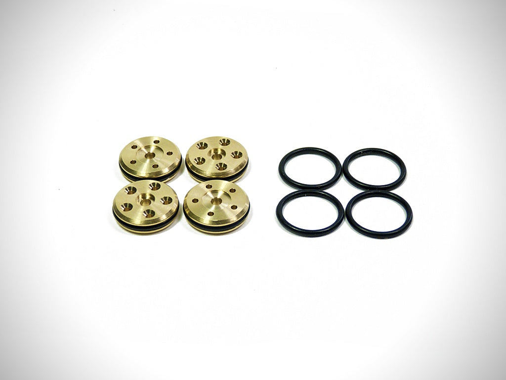 Imbue 16mm 6-Hole Brass Piston Set