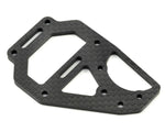 Tekno TKR6635C Center Diff Top Plate and Fan Mount (carbon fiber, EB410)