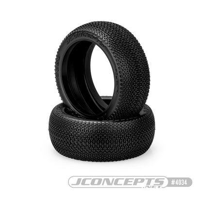 JConcepts 4034-01 Relapse - 1/8 Buggy Tires (2) - Blue (Soft)
