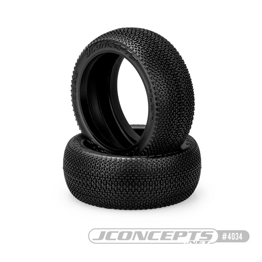 JConcepts 4034-01 Relapse - 1/8 Buggy Tires (2) - Blue (Soft)