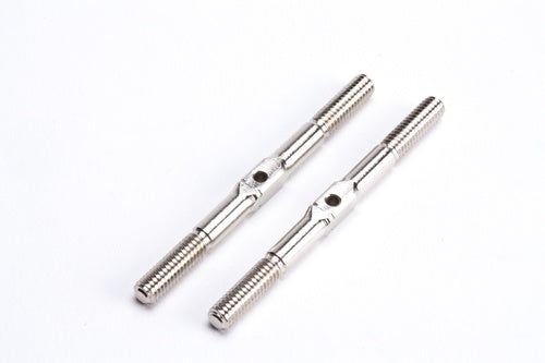 Mugen E0838 Steering Tie Rod w/Square Adjuster (2)