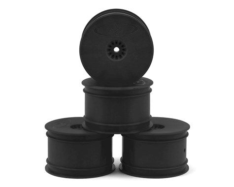 DE Racing DER-SB4-ARB Speedline 2.2 1/10 Buggy Rear Wheels (4) (B6/B64/22/22-4) (Black)