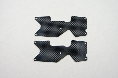 Mugen Seiki E2167a MBX8T/MBX8TE Graphite Rear Lower Suspension Arm Plate (2)