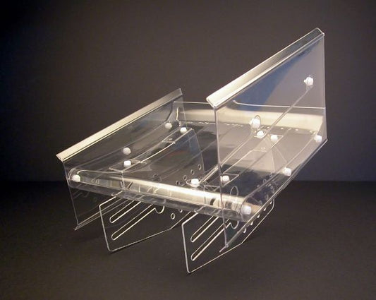 Custom Works 9127 Vortex 7" x 7" Sprint Top Wing with Mounts