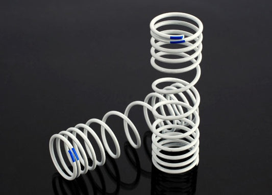 Traxxas 6868 Springs, rear (progressive, +20% rate, blue) (2) 0.045
