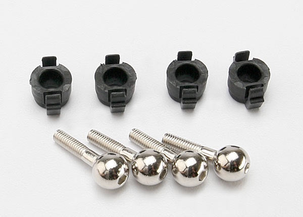 Traxxas 7033 Pivot balls (4)/ pivot ball caps (4) 0.03
