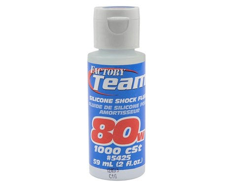 Team Associated 5425 SiliconeShockFluid,80 weight 2oz 1000CT