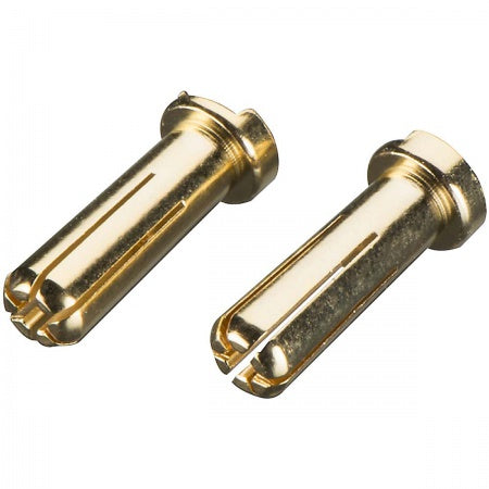 TKPP5603 Gold Plated Bullet Connector Male 5mm (2)