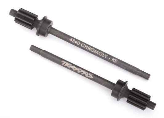 Traxxas 8061 Axle shaft, rear, heavy duty (left & right)/ portal drive input gear, rear (machined) 0.142