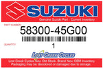 Suzuki 58300-45G00 CABLE ASSY, THROTTLE MODEL K6/K7/K8 58300-45G00