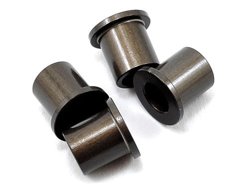 Tekno TKR5054A Spindle Bushings (4pcs, aluminum, hard ano, EB48)