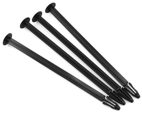DE Racing DER-TST-BLK Truggy Tire Spikes (Black) (4)