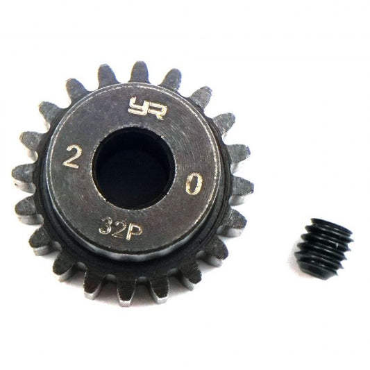 Yeah Racing MG-32008 HD Steel 5mm Bore Motor Gear/Pinions 32 Pitch 20 Teeth