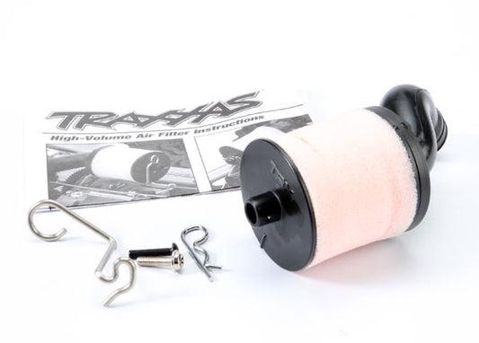 Traxxas 5267 Air filter body foam filter, pre-filter/ T-Maxx® filter base (angled)/ wire mount/ hardware (Fits Maxx® trucks) (TRX® 2.5, 2.5R, 3.3)