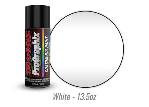 Traxxas 5056X Lexan Body paint, ProGraphix™, white (13.5oz)